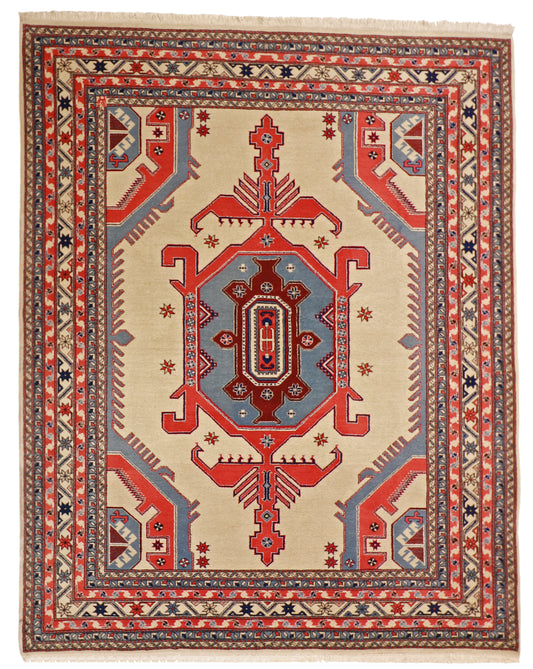 8x10 - Serapie Fine All Over Rectangle - Hand Knotted Rug