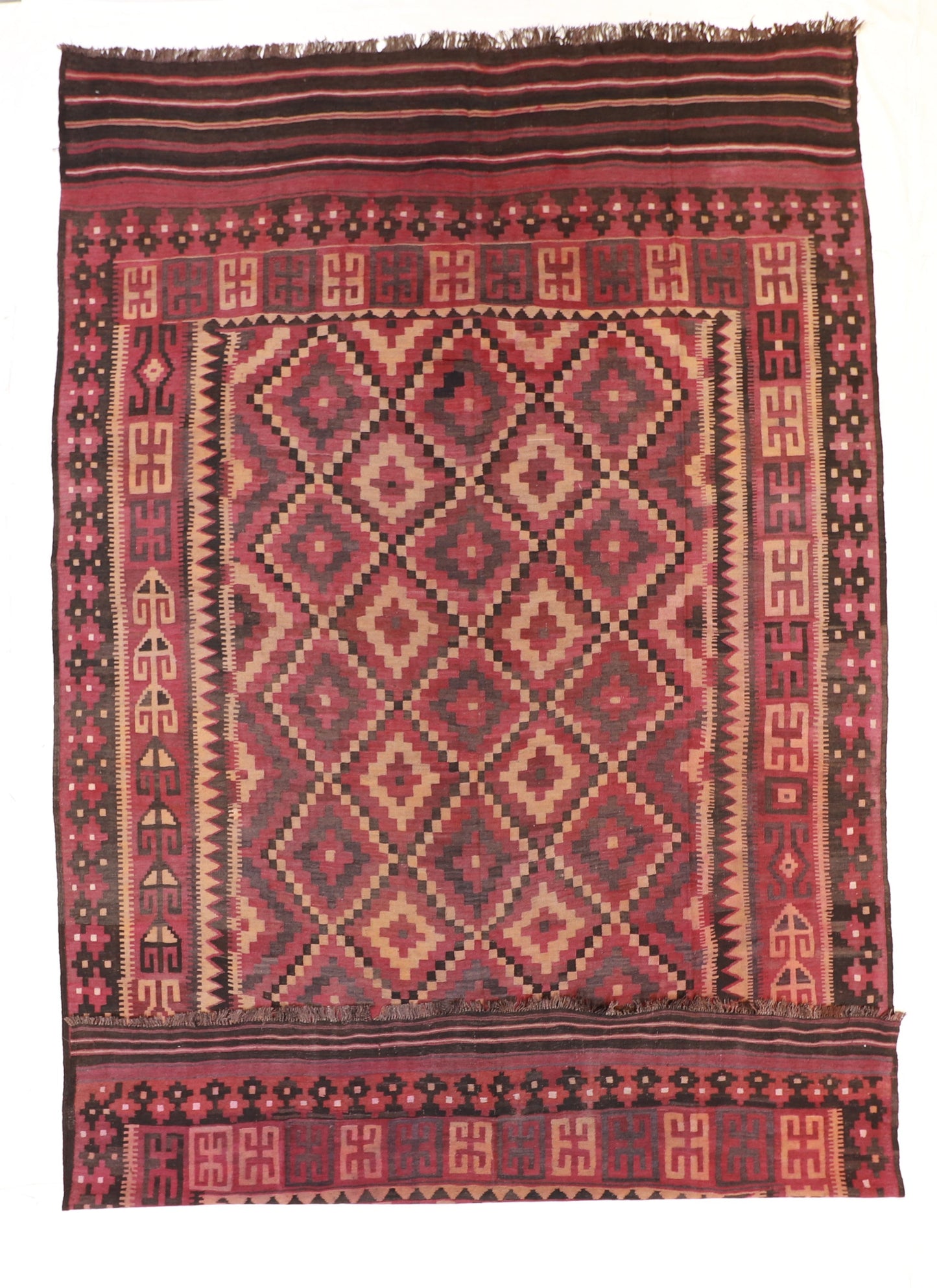 Oversized - Kilim Fine/Wool All Over Rectangle - Hand Knotted Rug