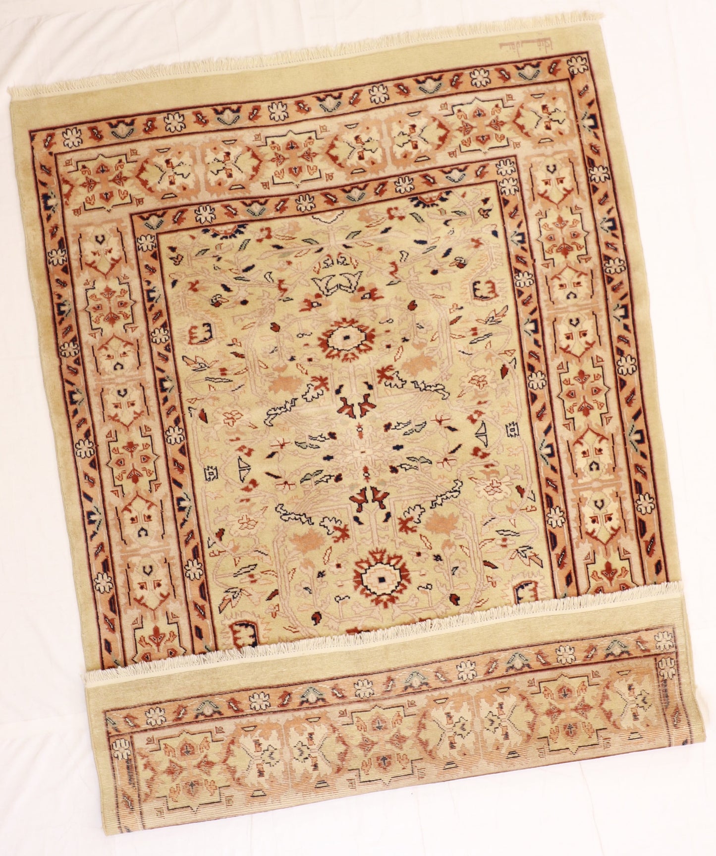 5x7 - Sultan Abad Wool All Over Rectangle - Hand Knotted Rug