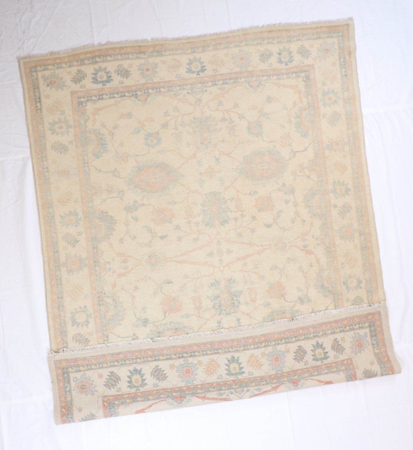 9x12 - Sultan Abad Fine/Wool All Over Rectangle - Hand Knotted Rug