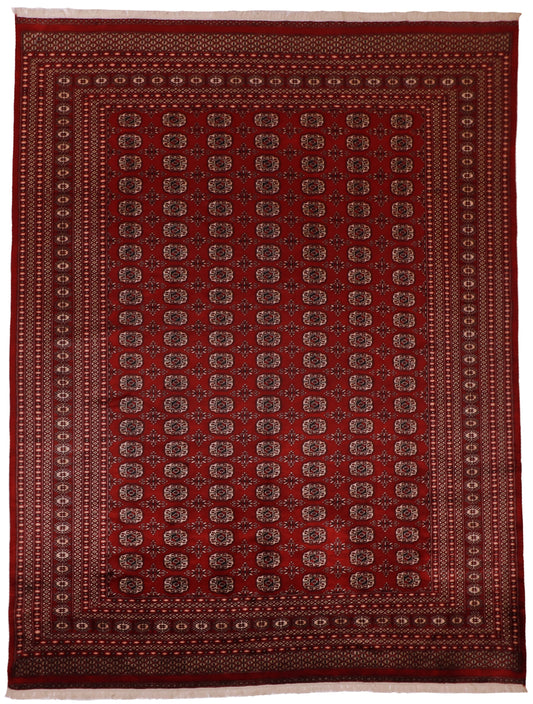 9x12 - Bokhara Fine/Wool All Over Rectangle - Hand Knotted Rug