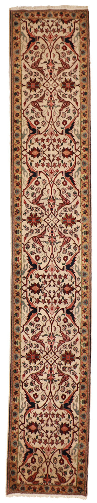 Runner - Mahal Fine All Over Rectangle - Hand Knotted Rug