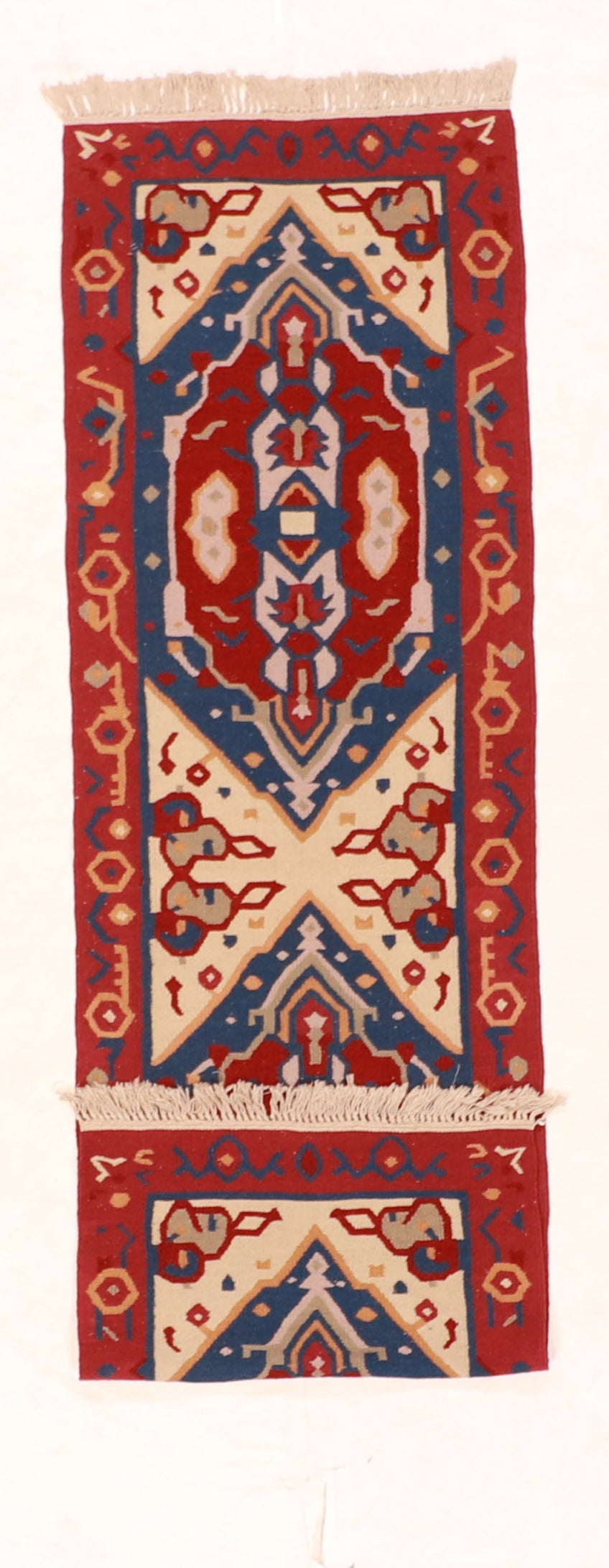 Runner - Kilim Wool All Over Rectangle - Hand Knotted Rug