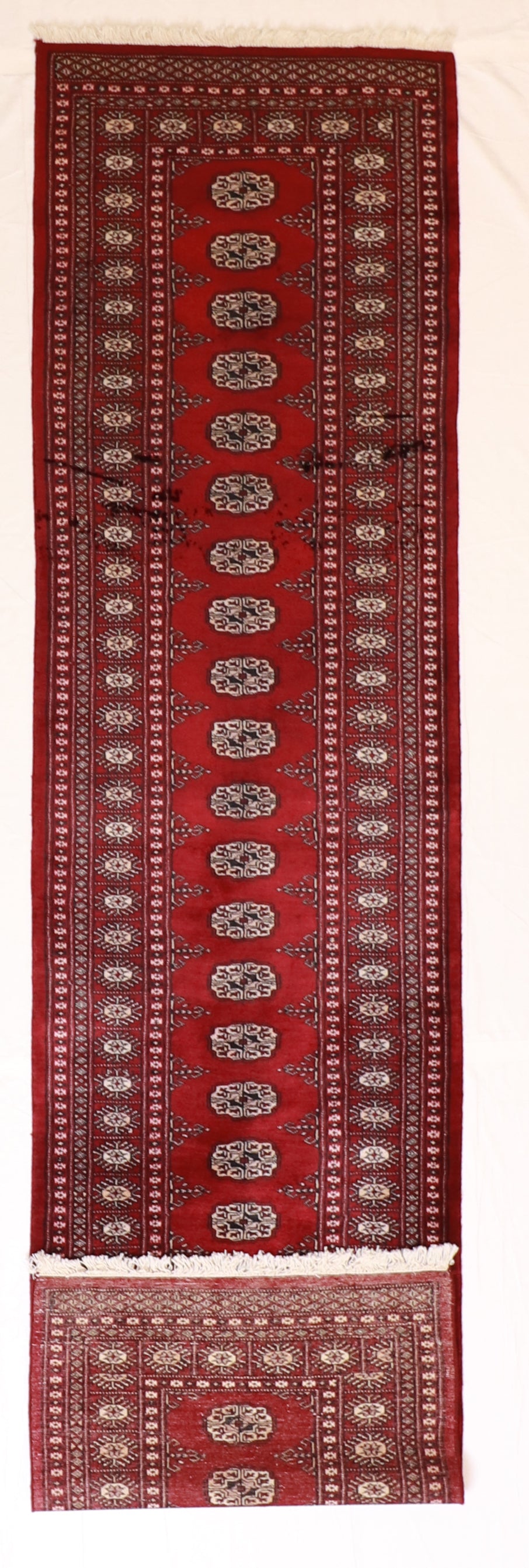 Runner - Bakhtiarie Wool All Over Rectangle - Hand Knotted Rug