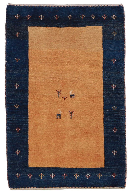 3x5 - Gabbeh Fine/Wool All Over Rectangle - Hand Knotted Rug