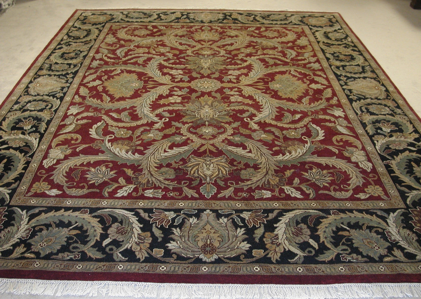 9x12 - Mahal Fine All Over Rectangle - Hand Knotted Rug