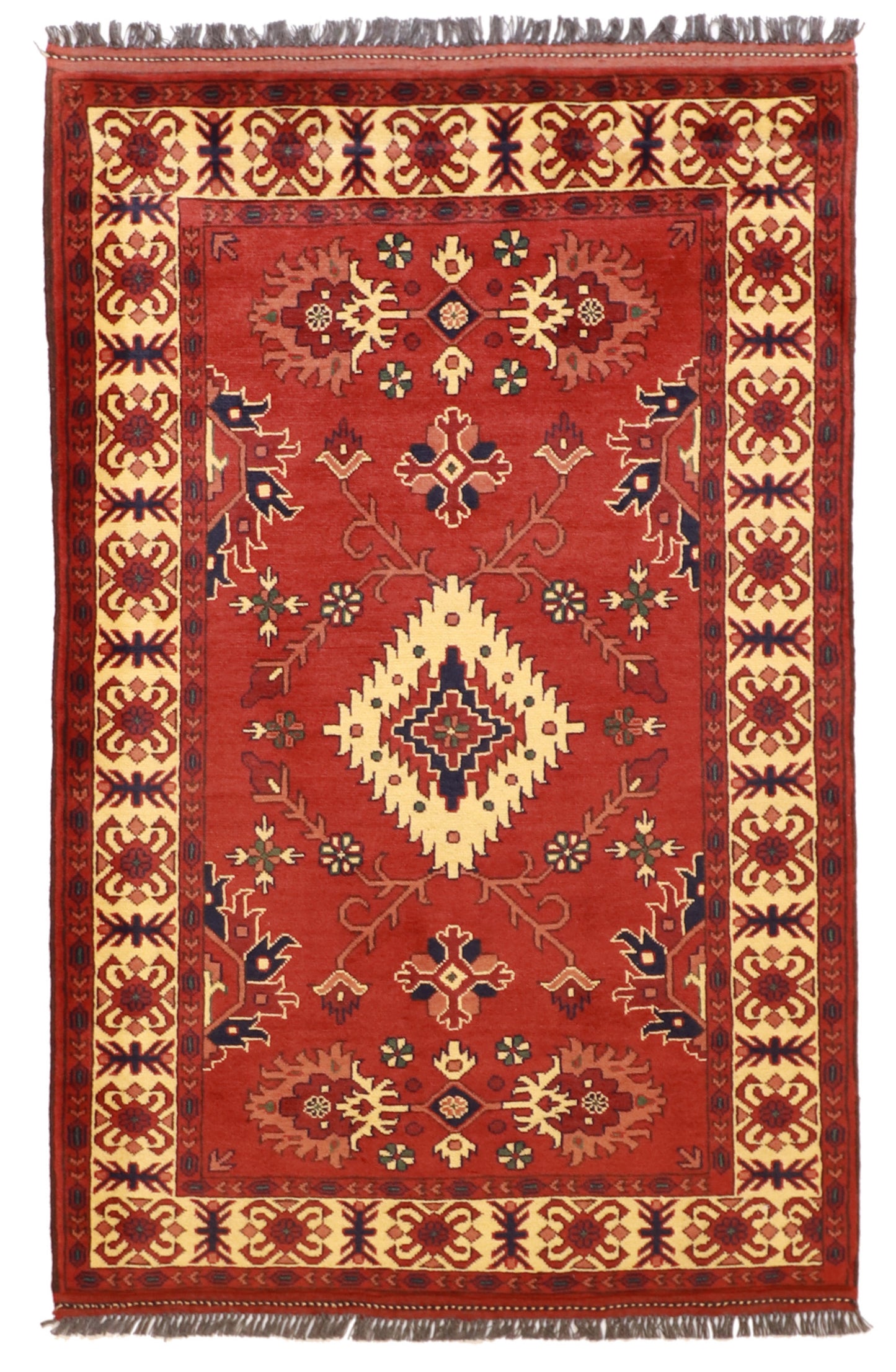 3x5 - Serapie Fine/Wool All Over Rectangle - Hand Knotted Rug