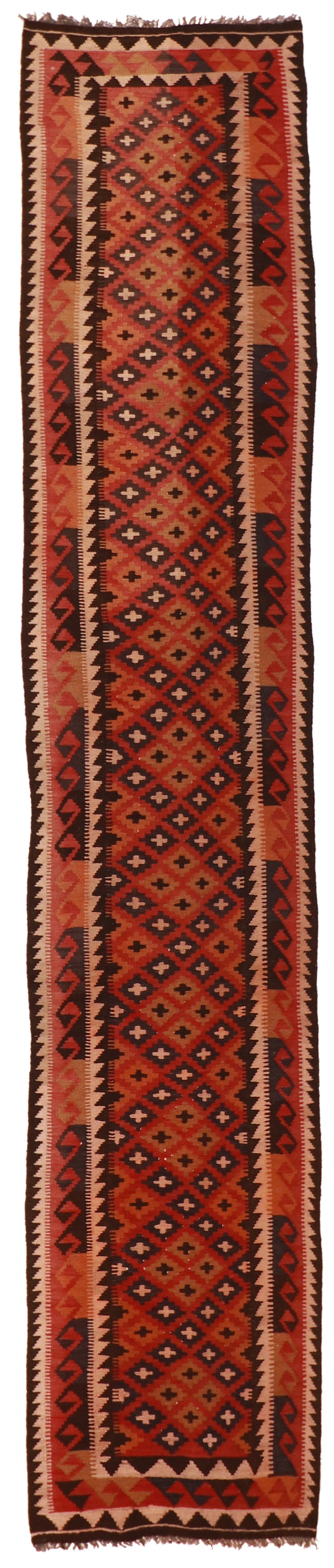 Runner - Kilim Fine/Wool All Over Rectangle - Hand Knotted Rug