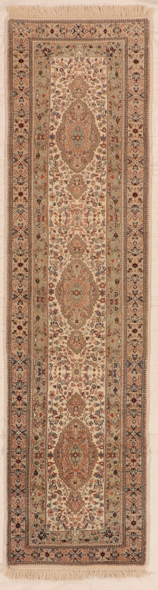 Runner - Tabriz Fine Floral Rectangle - Hand Knotted Rug