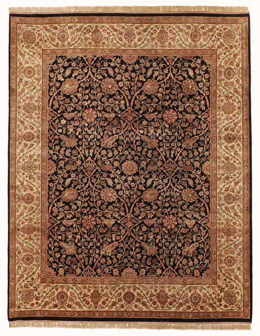 8x10 - Sh Abbas Wool All Over Rectangle - Hand Knotted Rug