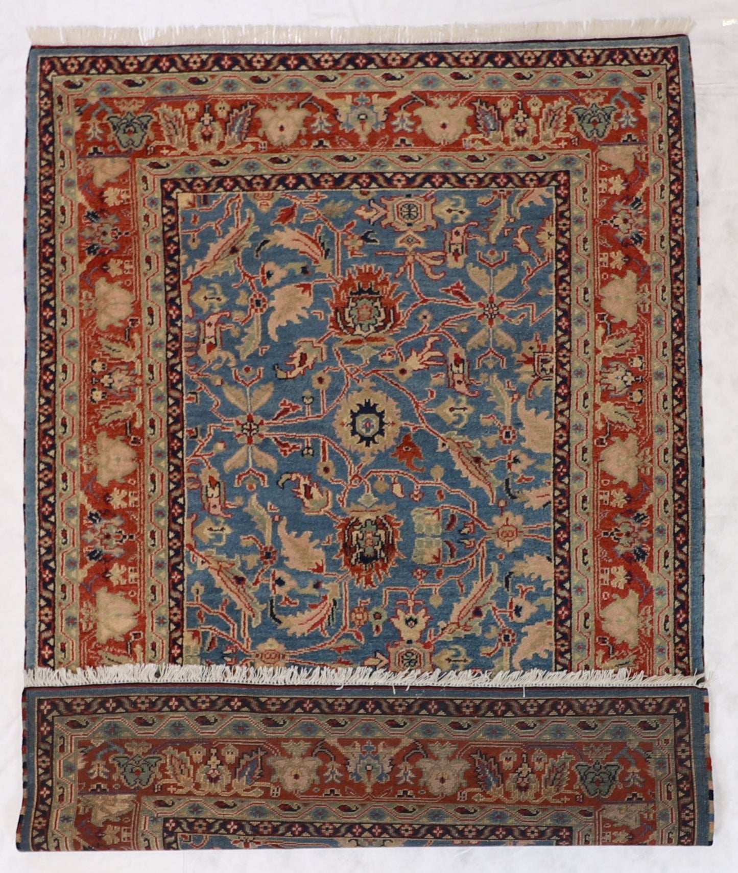 6x9- Ziegler Fine/Wool All Over Rectangle - Hand Knotted Rug