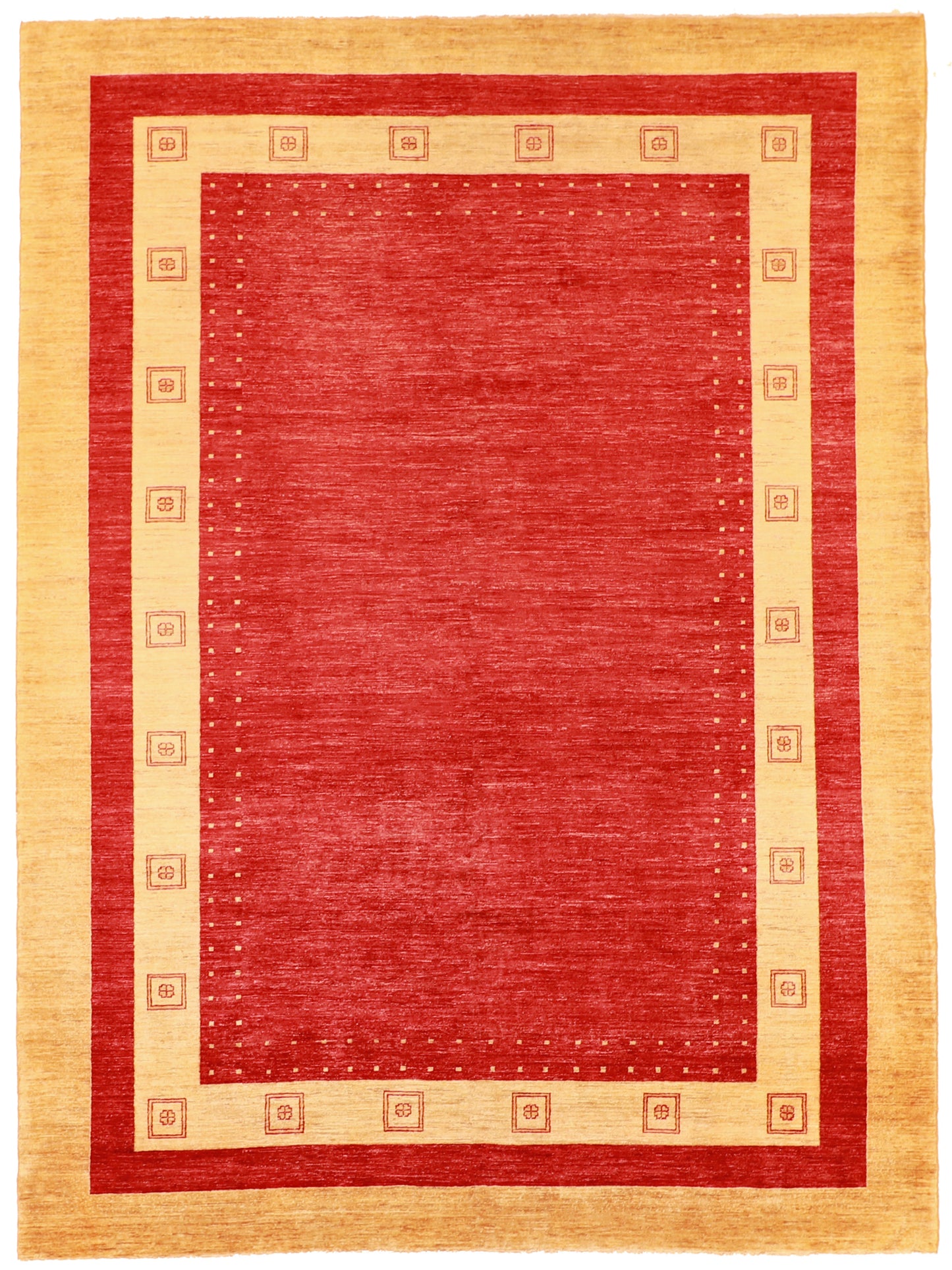 9x12 - Gabbeh Fine/Wool All Over Rectangle - Hand Knotted Rug