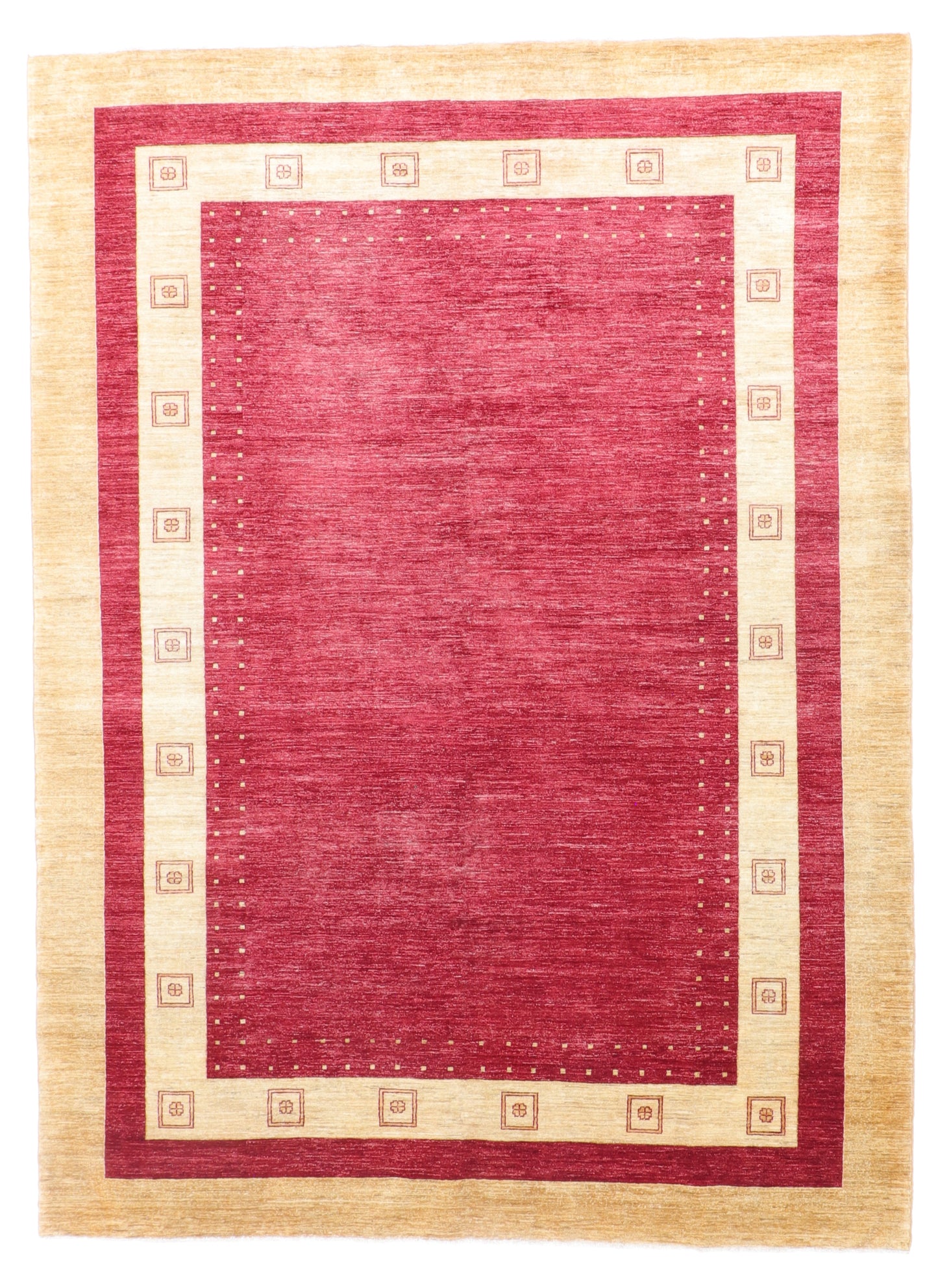 9x12 - Gabbeh Fine/Wool All Over Rectangle - Hand Knotted Rug