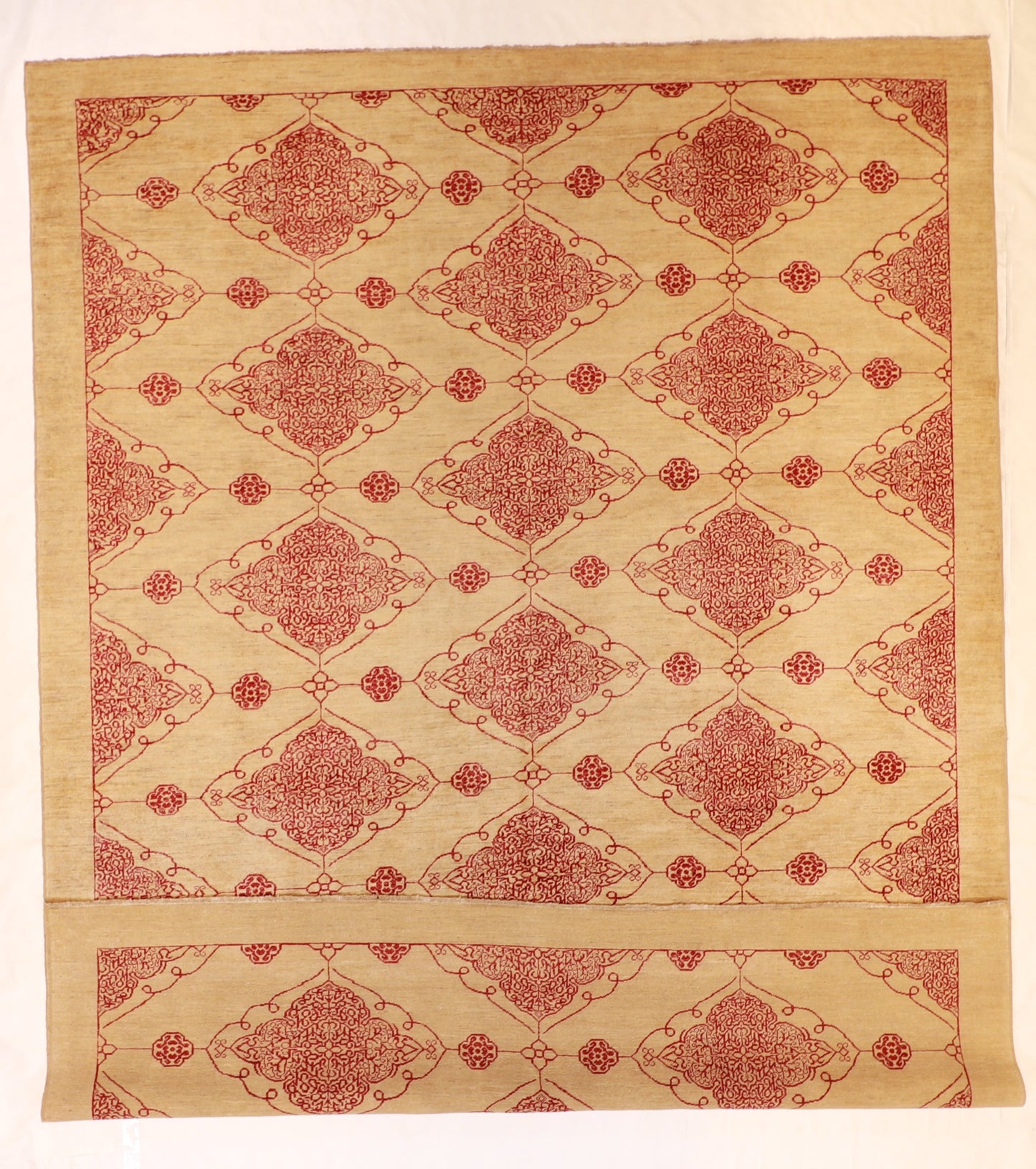 10x13 - Ziegler Mahal Fine/Wool All Over Rectangle - Hand Knotted Rug