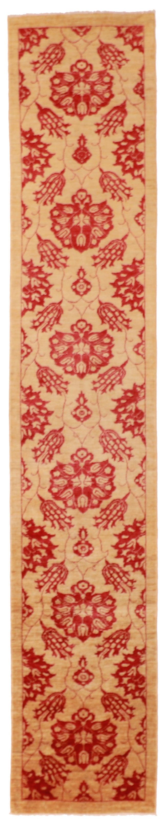 Runner - Sultan Abad Fine Wool All Over Rectangle - Hand Knotted Rug