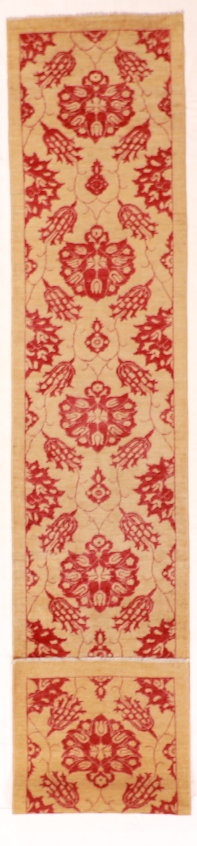 Runner - Sultan Abad Fine Wool All Over Rectangle - Hand Knotted Rug