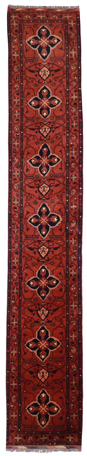 Runner - Ardabil Fine All Over Rectangle - Hand Knotted Rug