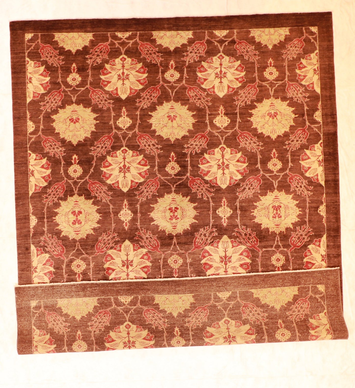 9x12 - Sh Abbas Fine All Over Rectangle - Hand Knotted Rug