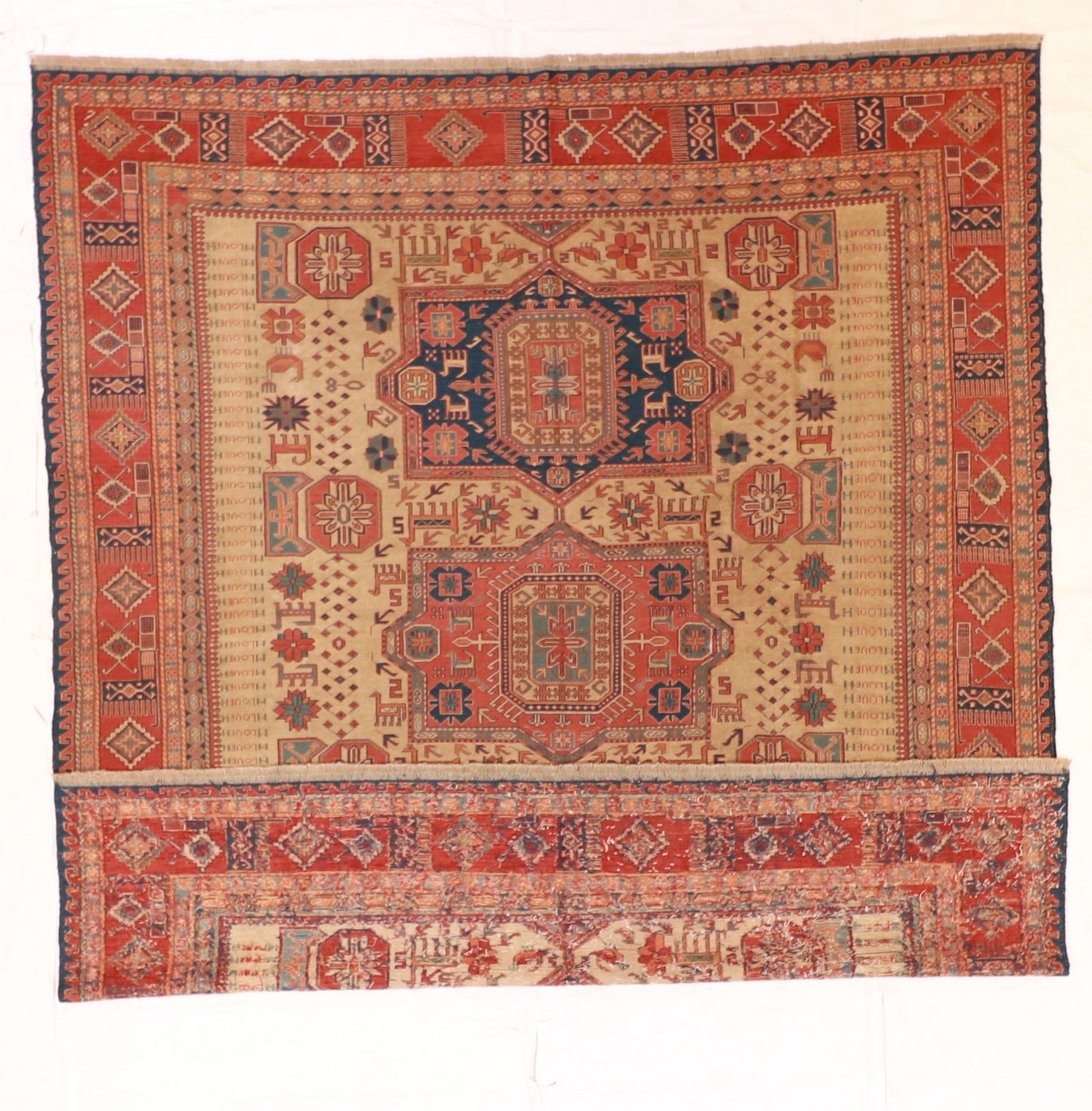 8x10 - Baluch Fine/Wool All Over Rectangle - Hand Knotted Rug