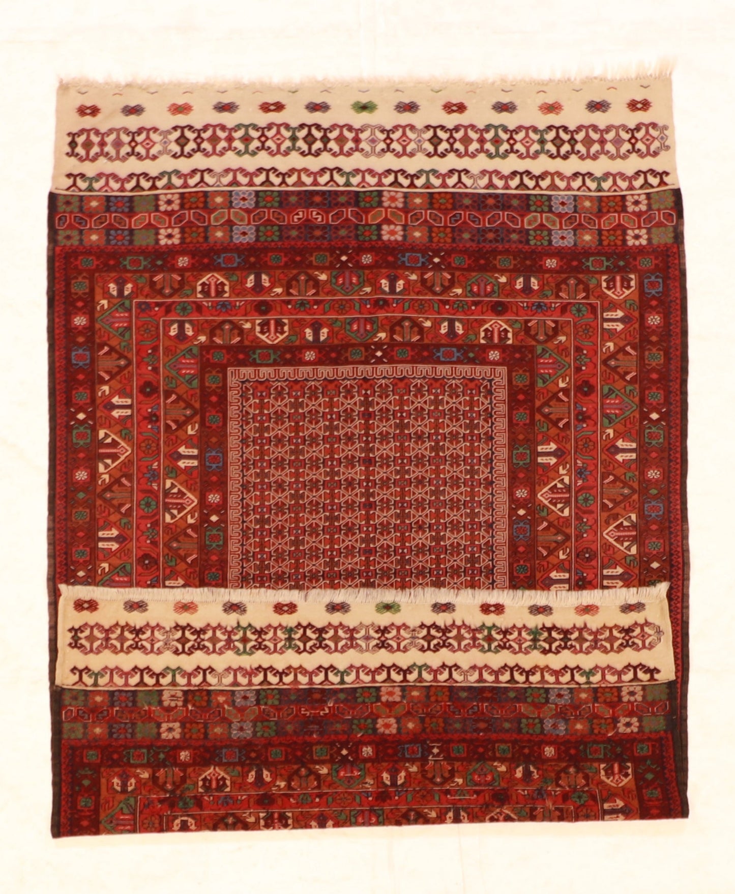 4x6 - Yalameh Fine/Wool All Over Rectangle - Hand Knotted Rug