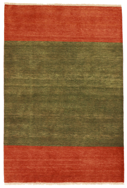 4x6 - Gabbeh Wool All Over Rectangle - Hand Knotted Rug