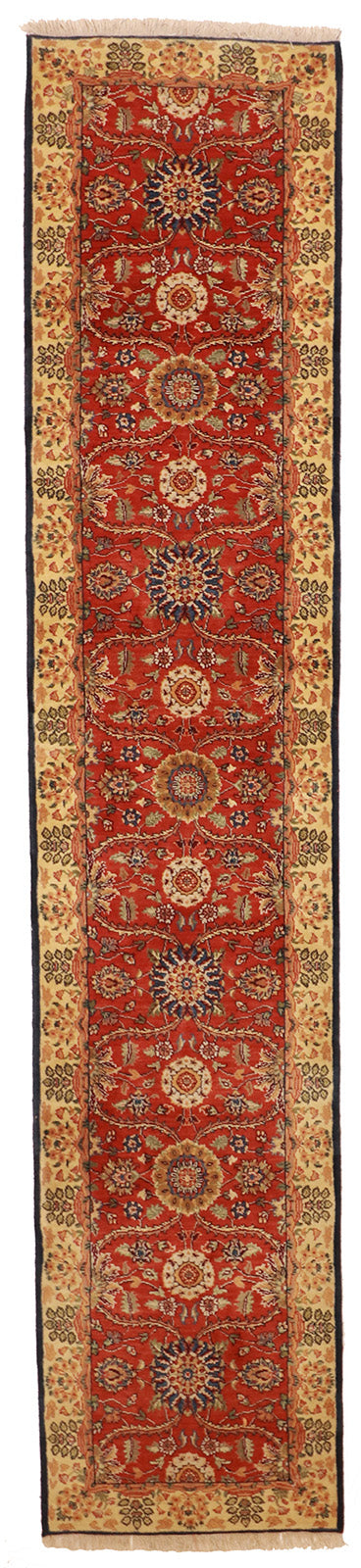 Runner - Mahal Fine All Over Rectangle - Hand Knotted Rug