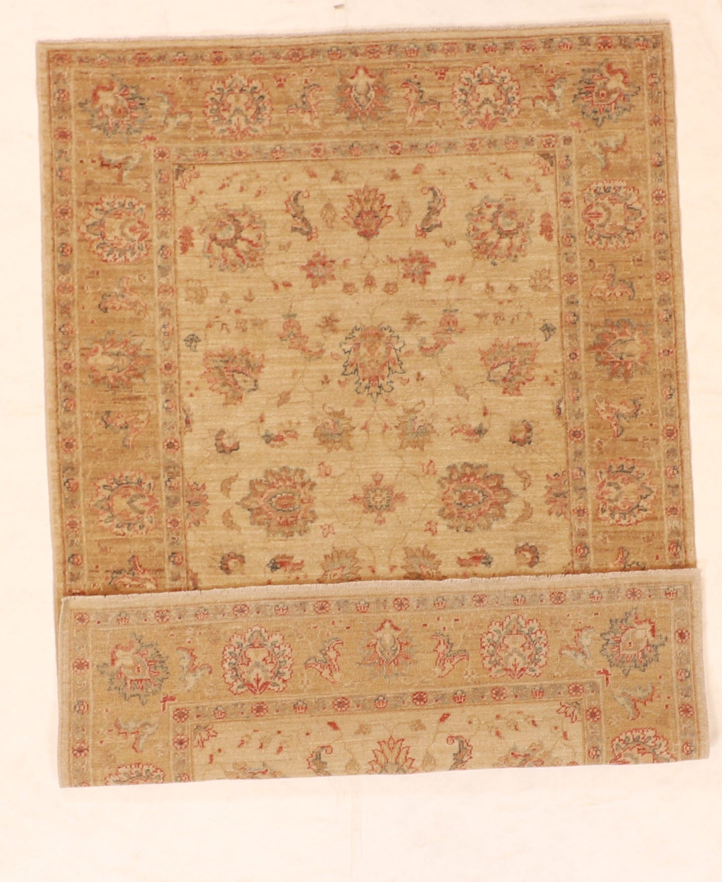 4x6 - Kerman Fine/Wool All Over Rectangle - Hand Knotted Rug