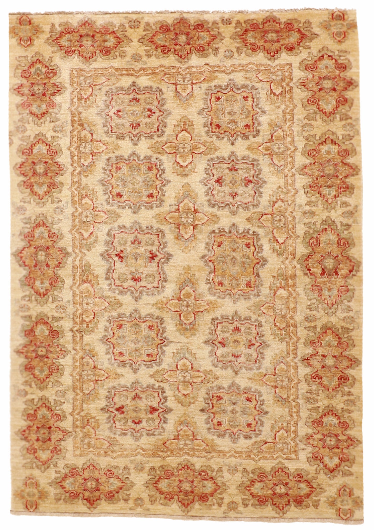 3x5 - Frahan Fine/Wool All Over Rectangle - Hand Knotted Rug