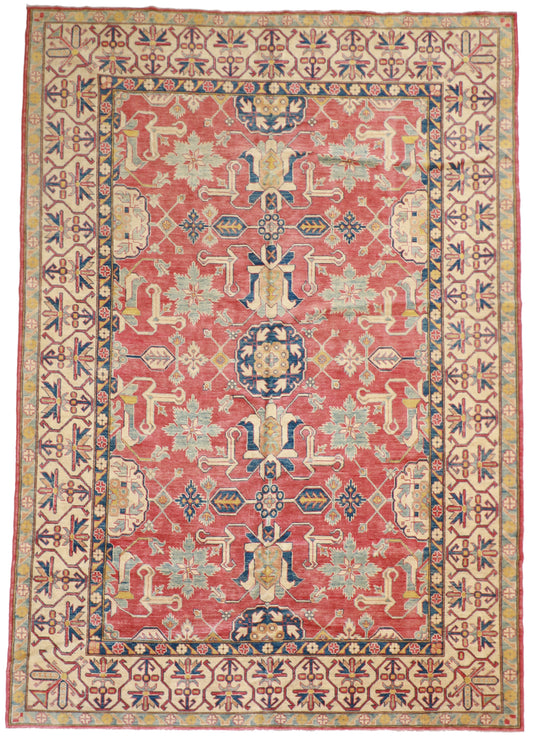 9x13 - Heriz Fine Geometric Rectangle - Hand Knotted Rug