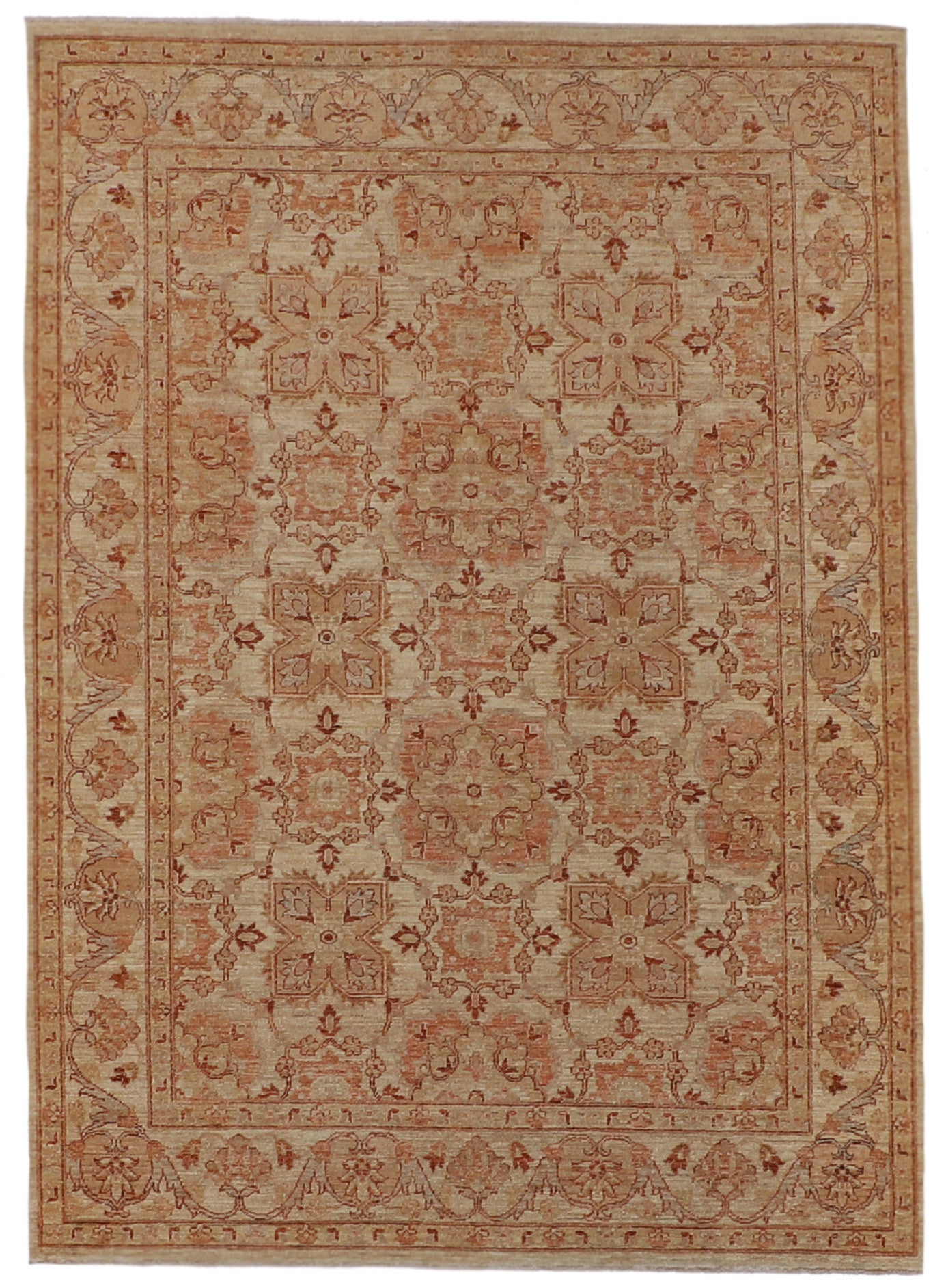 6x8 - Lillihan Fine All Over Rectangle - Hand Knotted Rug