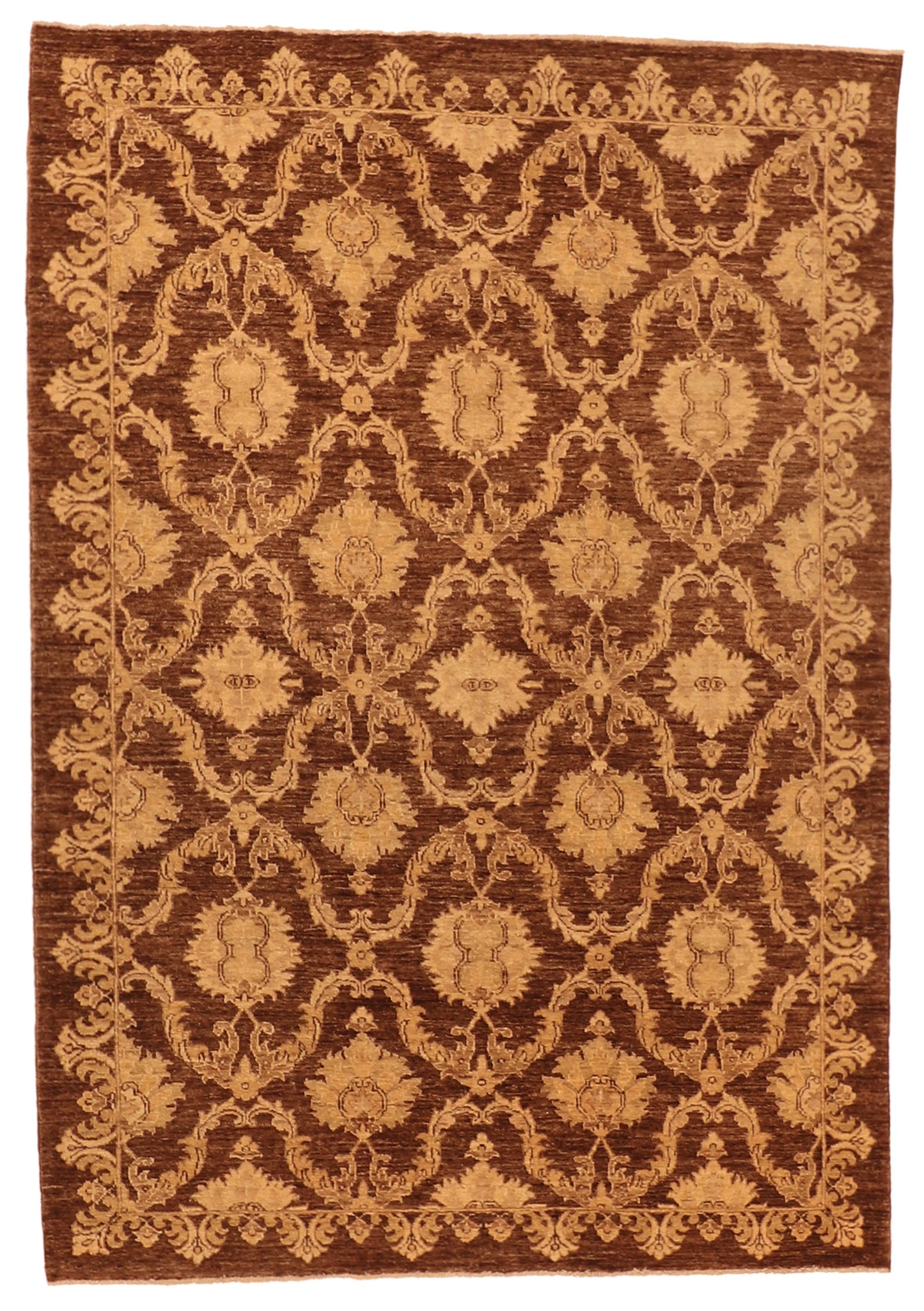 5x7 - Lillihan Fine All Over Rectangle - Hand Knotted Rug