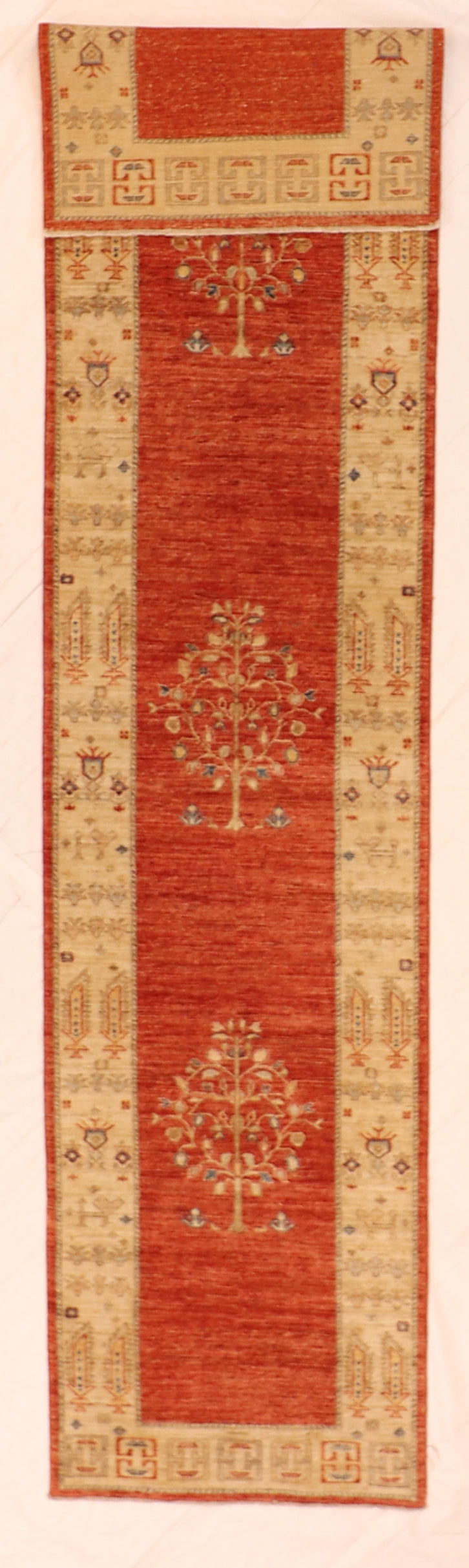 Runner - Tabriz Fine All Over Rectangle - Hand Knotted Rug