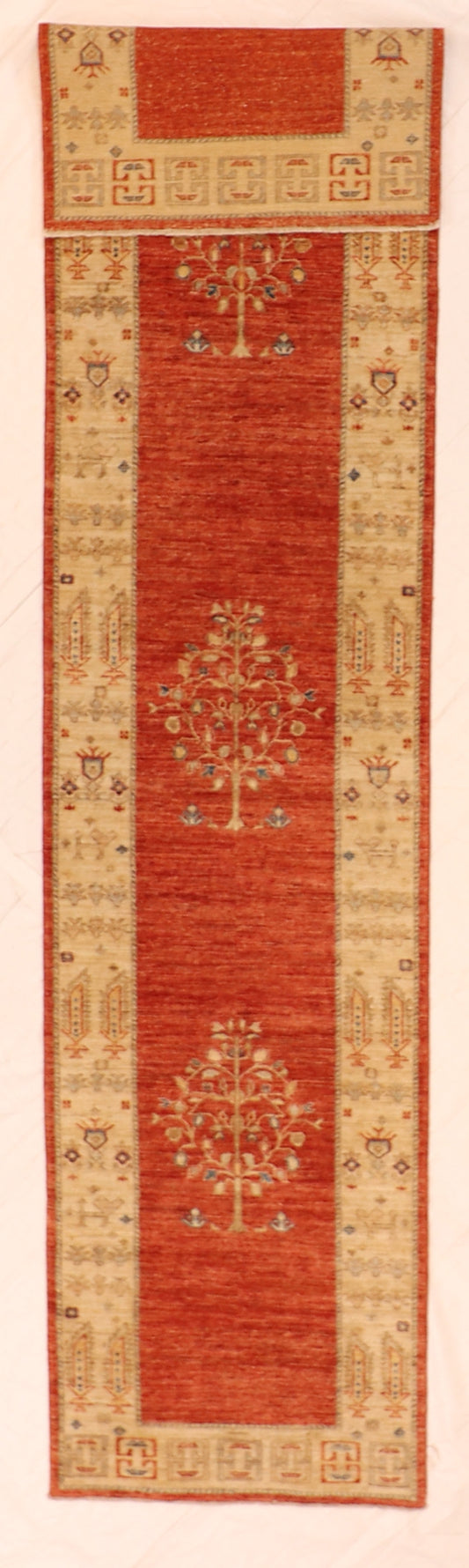 Runner - Tabriz Fine All Over Rectangle - Hand Knotted Rug