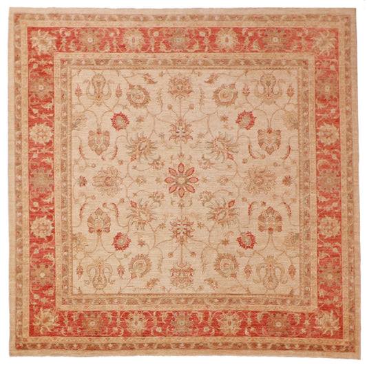 Square - Mahal Wool Traditional - Hand Knotted Rug