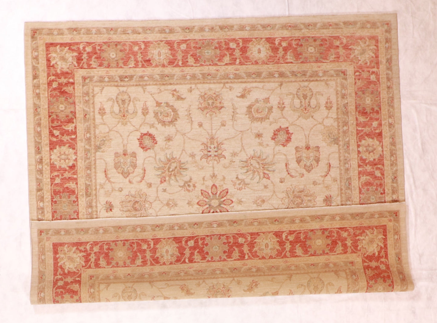 Square - Mahal Wool Traditional - Hand Knotted Rug