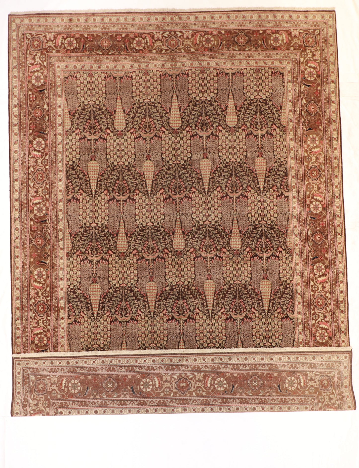 10x14 - Ingles Fine/Wool All Over Rectangle - Hand Knotted Rug