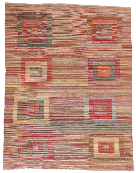 6x9 - Kilim Fine/Wool All Over Rectangle - Hand Knotted Rug