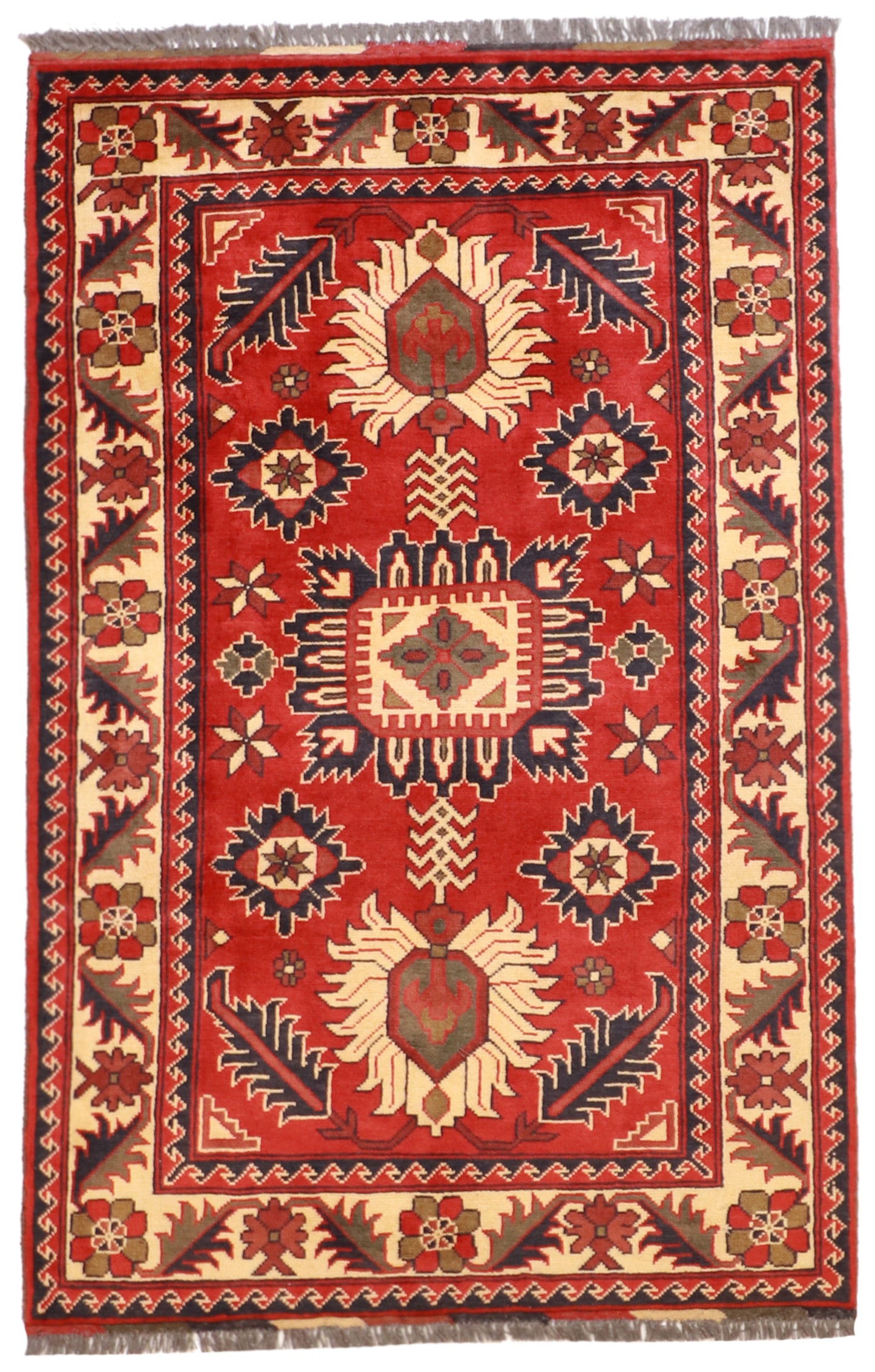 3x5 - Sh Abbas Fine/Wool All Over Rectangle - Hand Knotted Rug