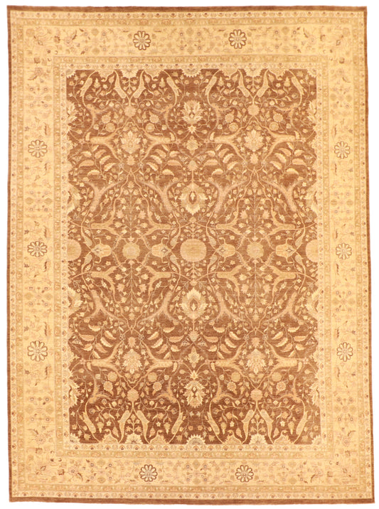 9x12 - Tabriz Fine All Over Rectangle - Hand Knotted Rug