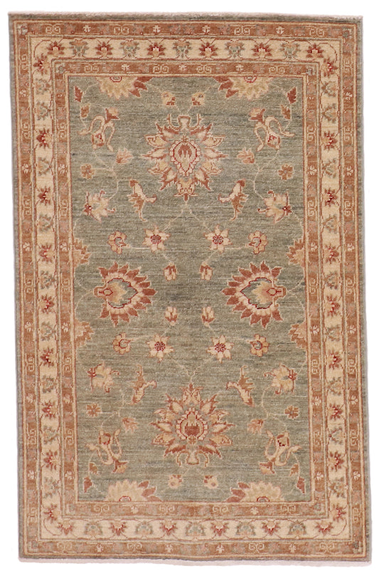 3x5 - Frahan Fine/Wool All Over Rectangle - Hand Knotted Rug