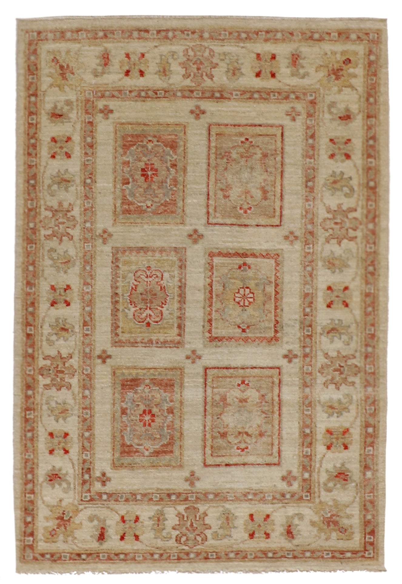 3x5 - Tabriz Fine All Over Rectangle - Hand Knotted Rug