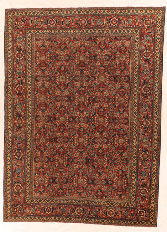 8x10 - Herati Wool/Antique All Over Rectangle - Hand Knotted Rug