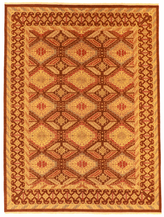 9x12 - Heriz Fine All Over Rectangle - Hand Knotted Rug