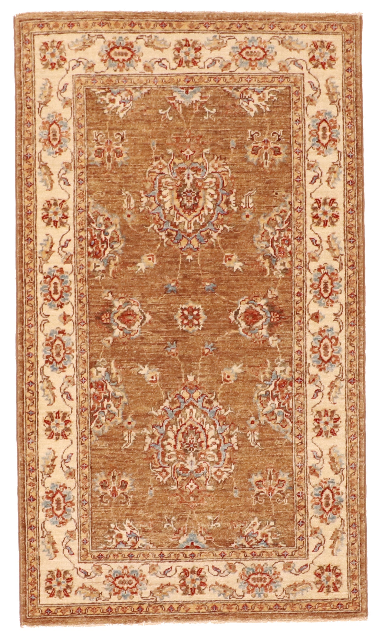 3x5 - Isfahan Wool All Over Rectangle - Hand Knotted Rug