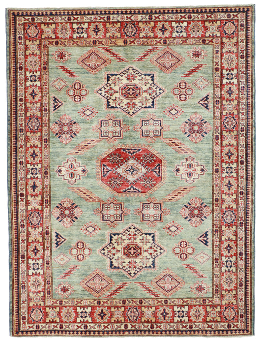 5x7 - Serapie Fine/Wool All Over Rectangle - Hand Knotted Rug