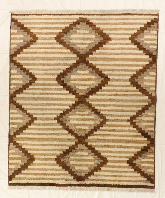 8x10 - Mountain  Modern Wool All Over Rectangle - Hand Knotted Rug