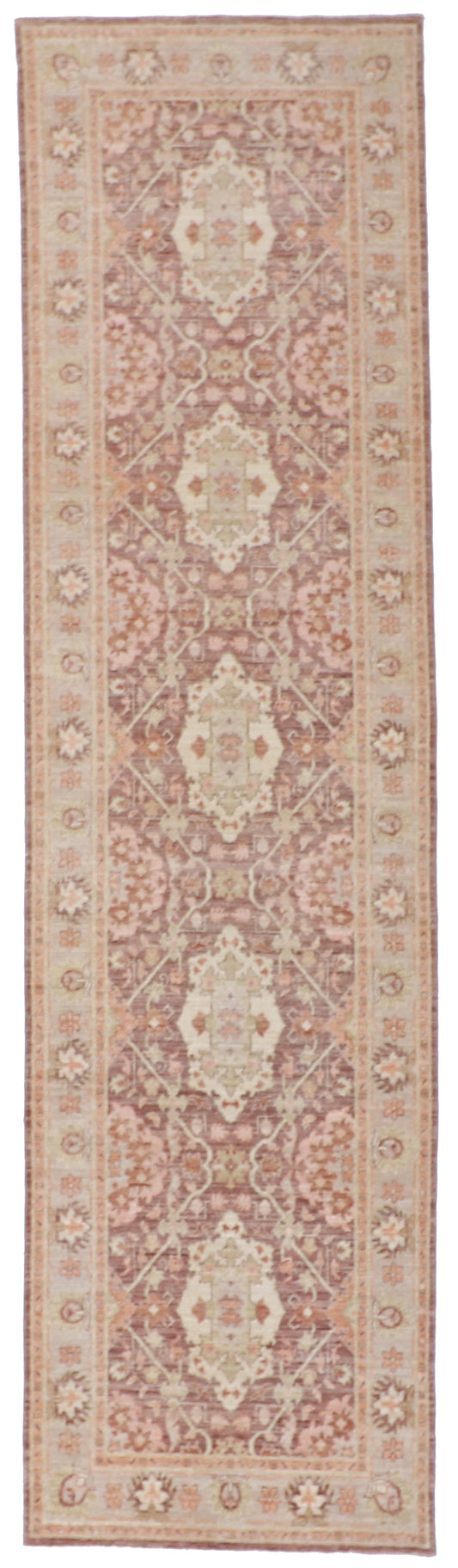 Runner - Frahan Fine/Wool All Over Rectangle - Hand Knotted Rug