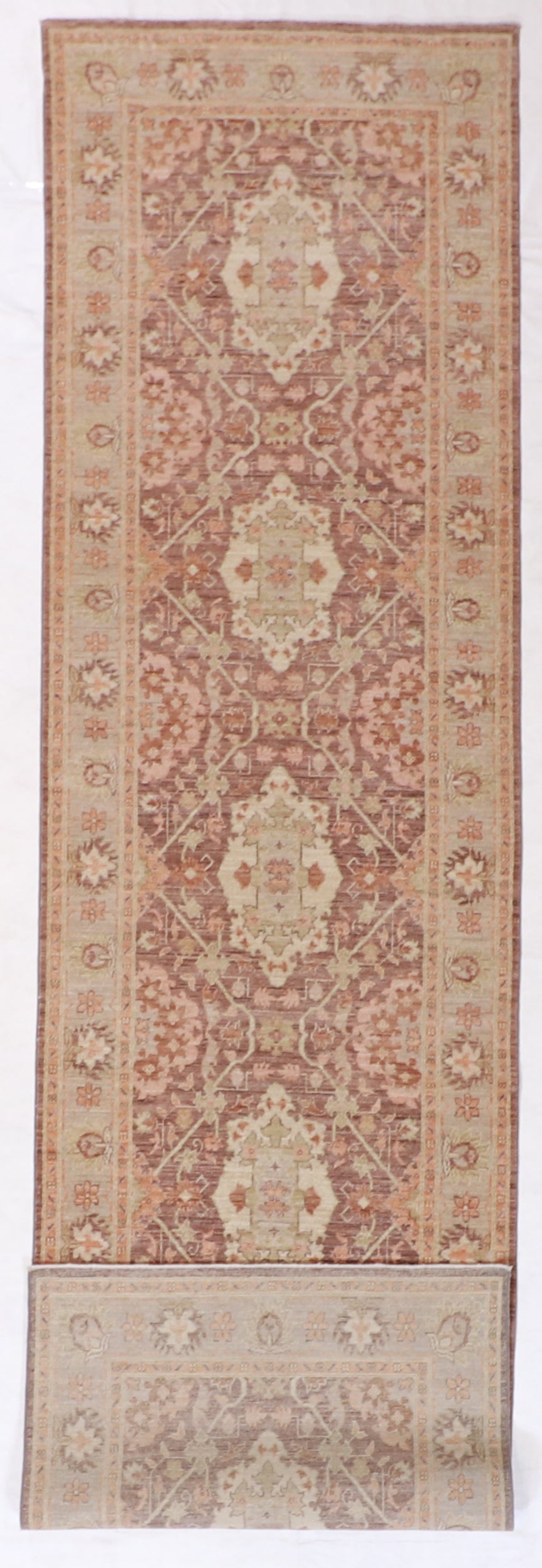 Runner - Frahan Fine/Wool All Over Rectangle - Hand Knotted Rug