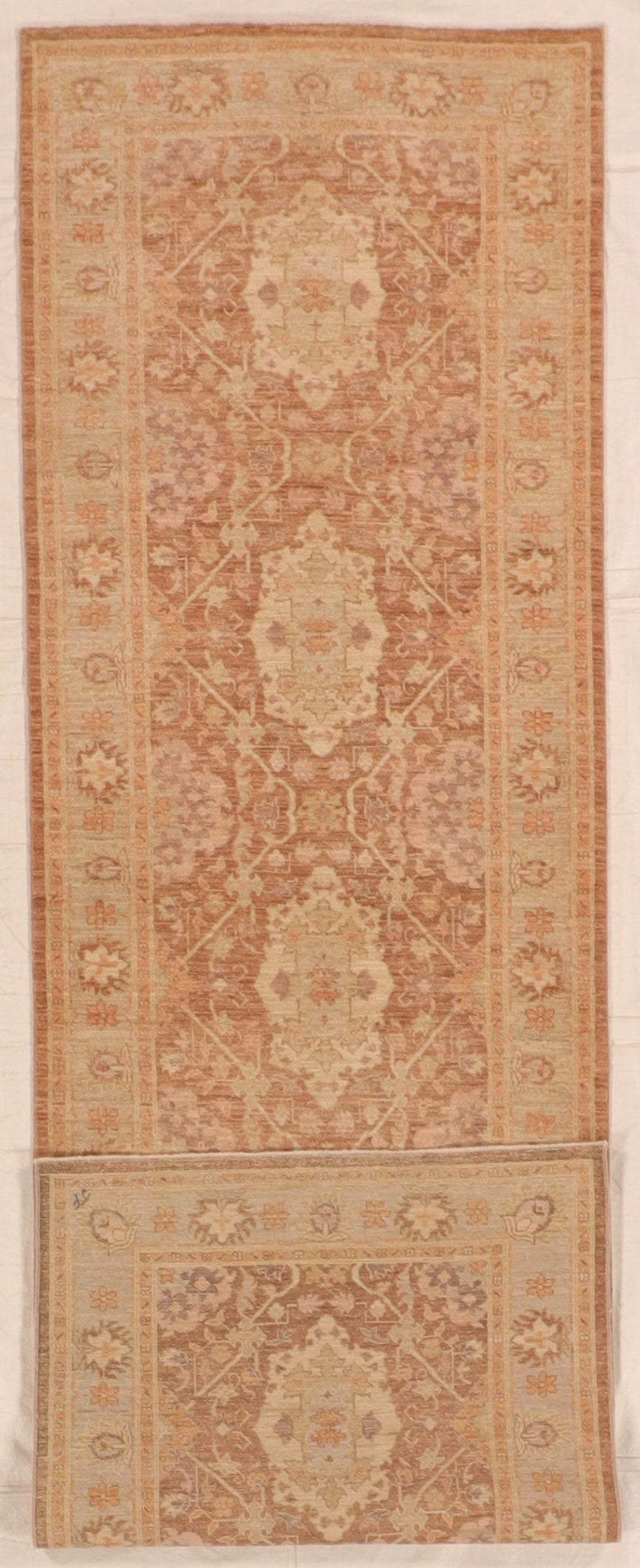 Runner - Frahan Fine All Over Rectangle - Hand Knotted Rug