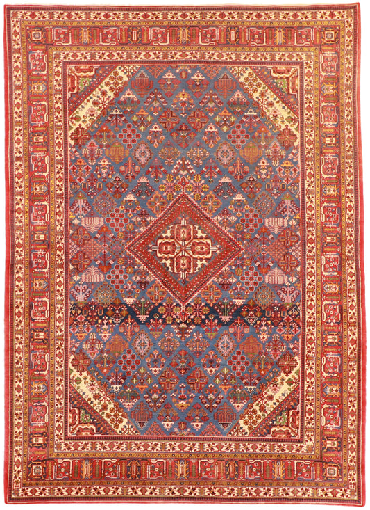 9x12 - Jozan Fine/Wool All Over Rectangle - Hand Knotted Rug